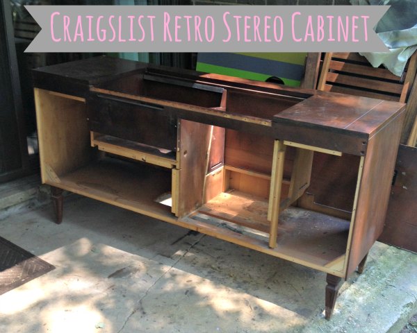 Stereo Cabinet Plans